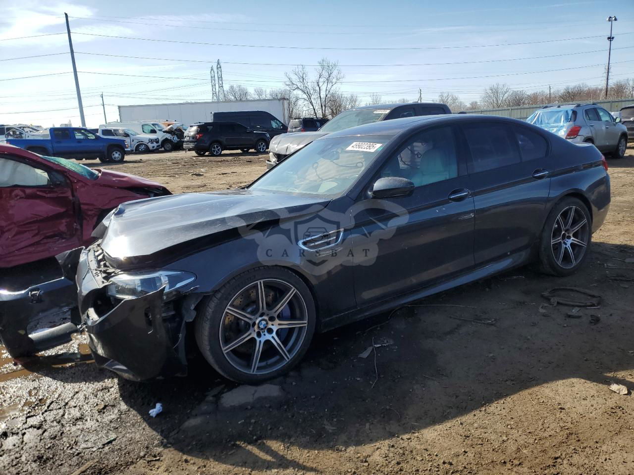 BMW M5 4.4L  8 2016