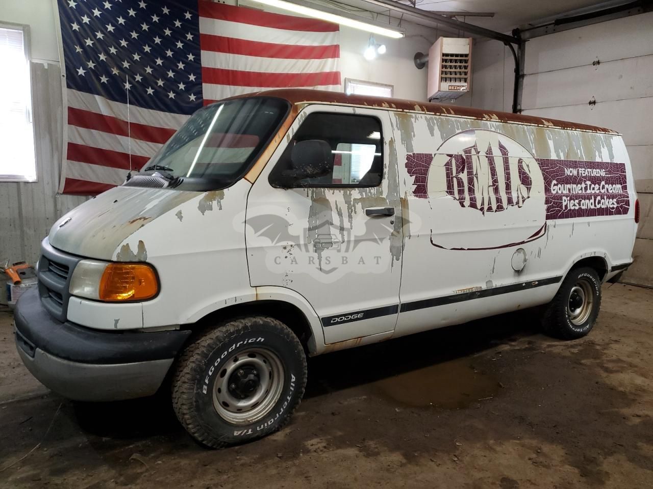 Dodge B-series B1500 3.9L 6 2002