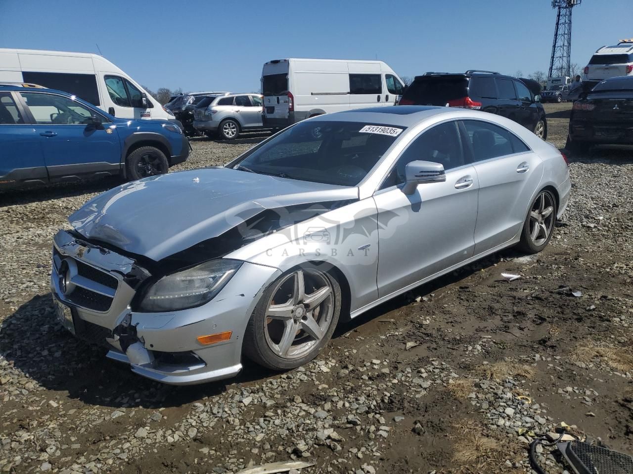 Mercedes-Benz CLS 550 4MATIC 4.6L 8 2012