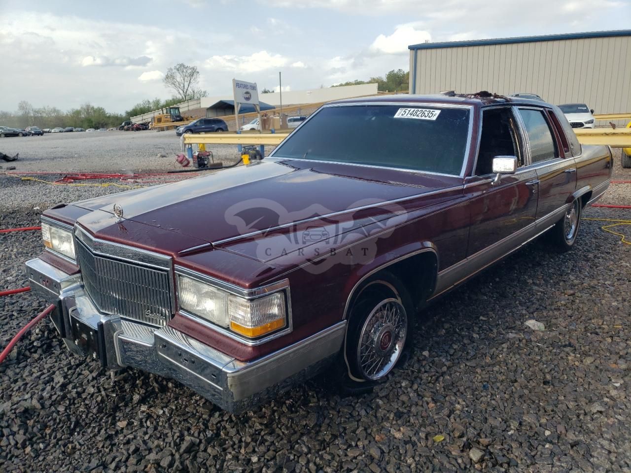 Cadillac Brougham 5.0L 8 1992