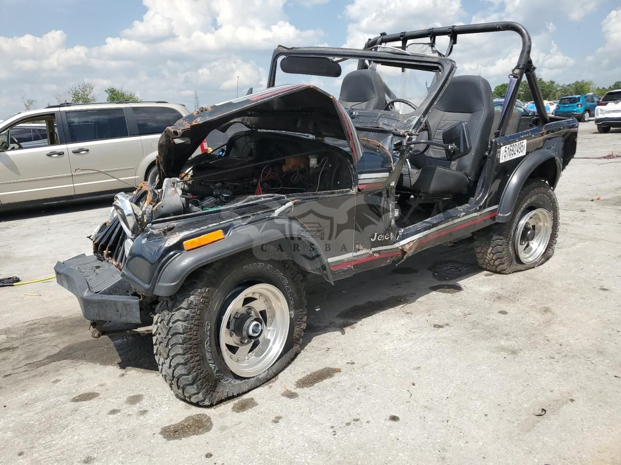 Jeep CJ CJ7 2.5L 4 1985