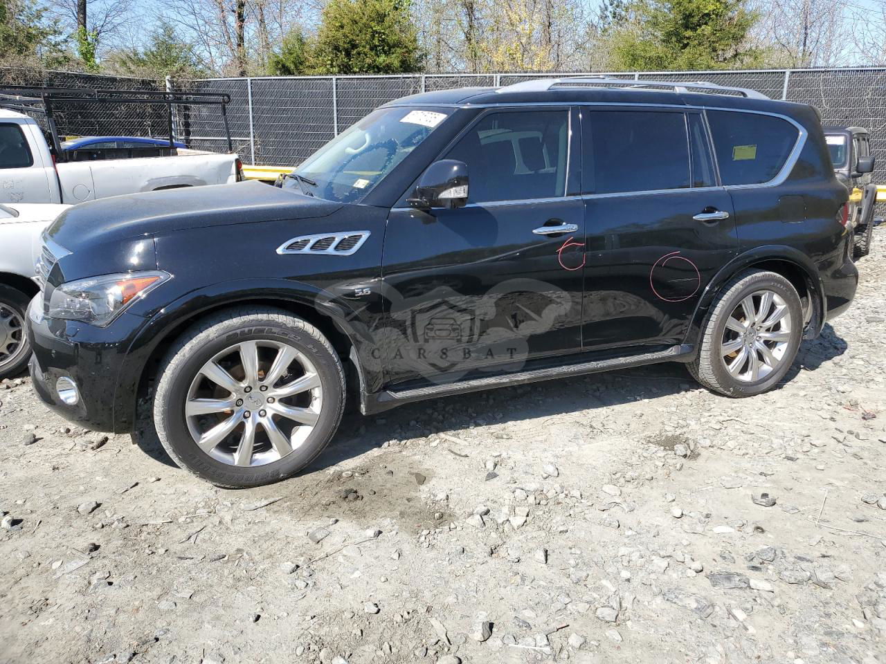 Infiniti QX80 5.6L  8 2014