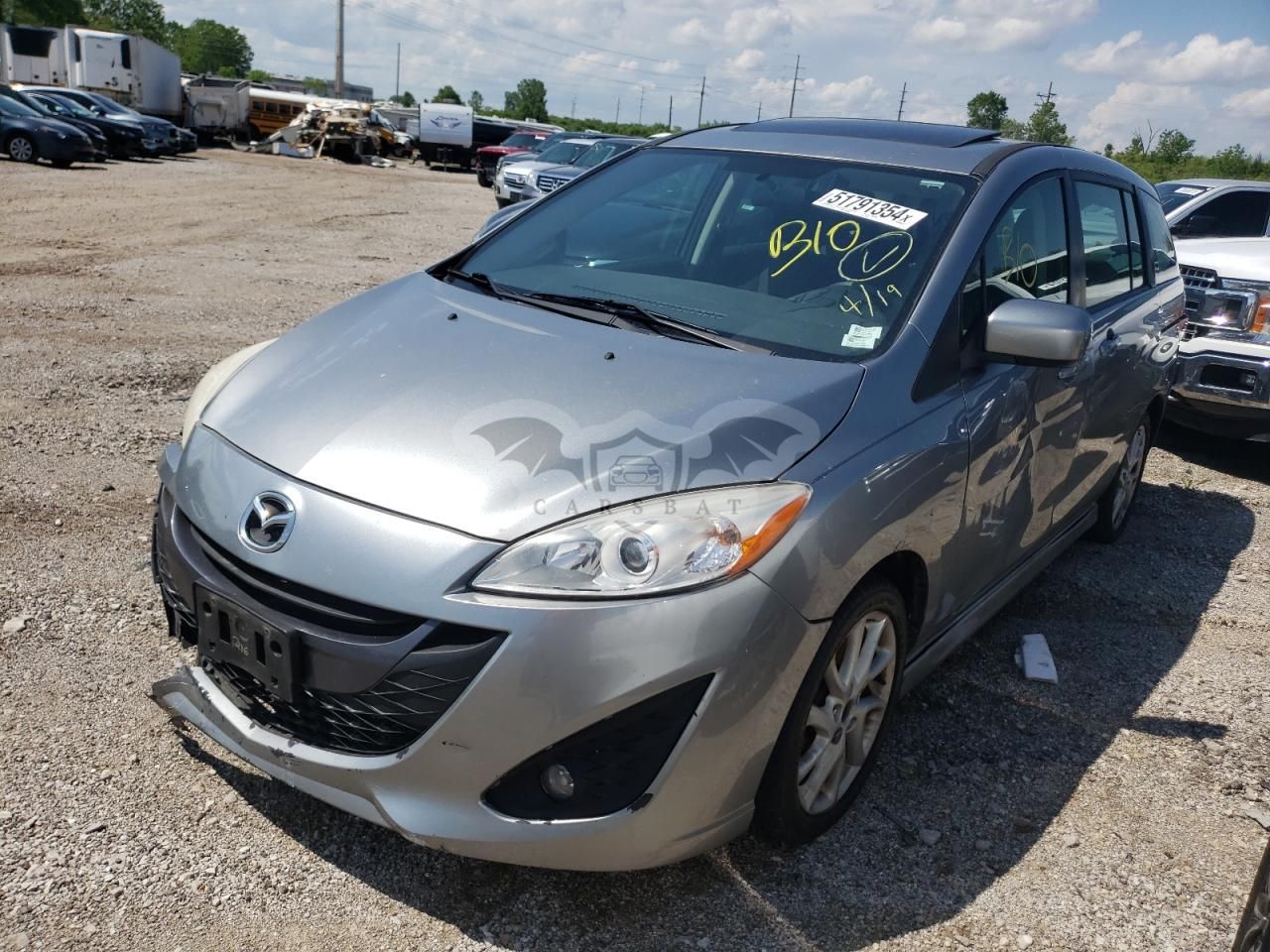 Mazda 5 2.5L 4 2012