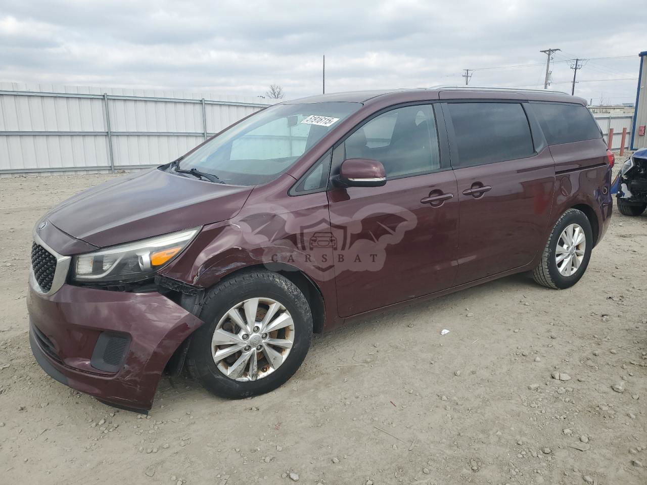 Kia Sedona LX 3.3L  6 2015