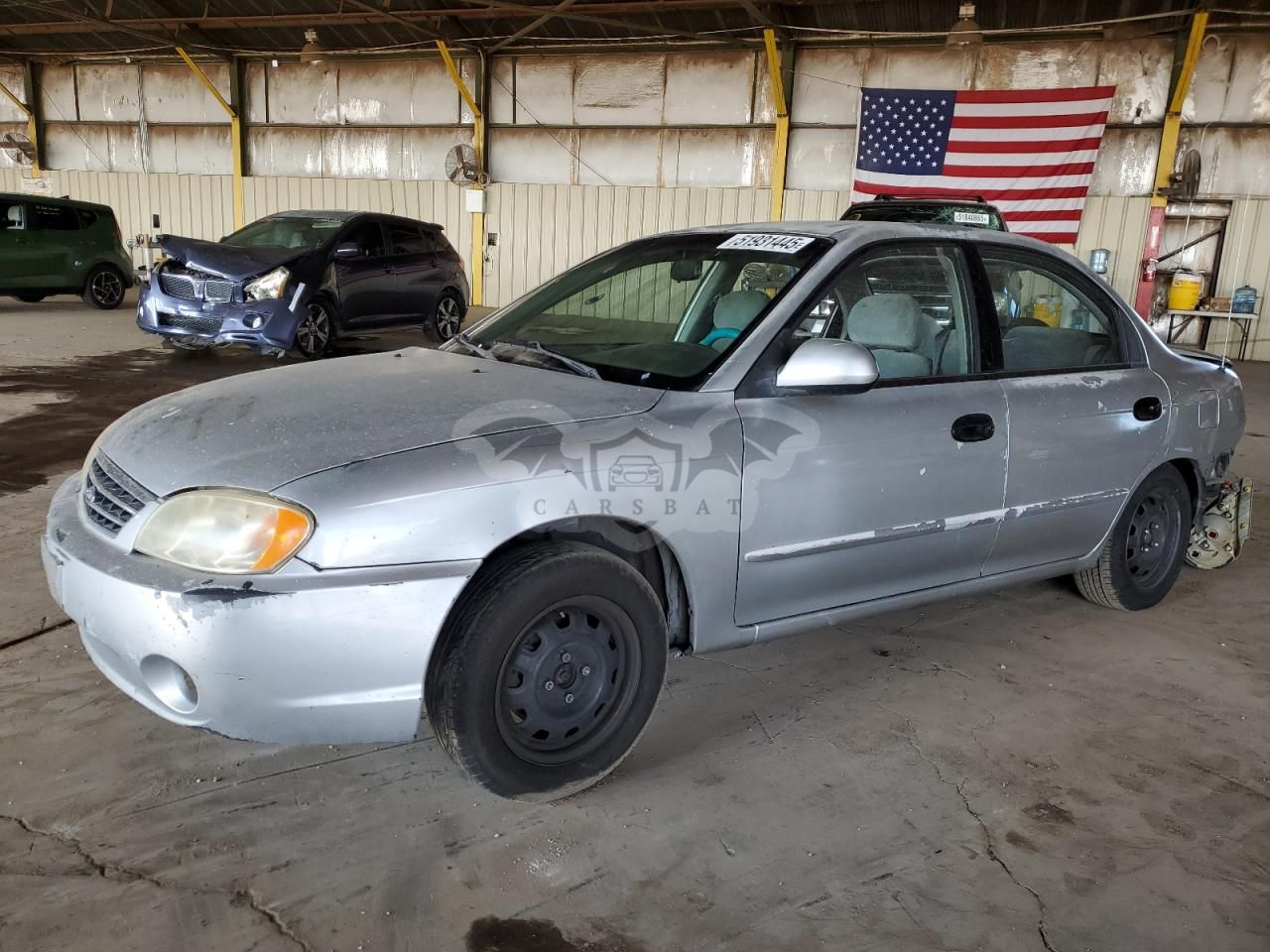Kia Spectra BASE 1.8L 4 2004