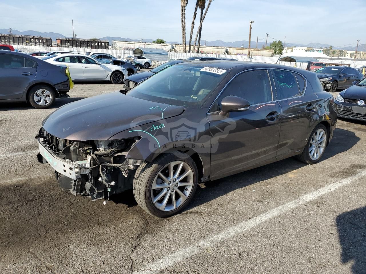 Lexus CT 200 1.8L 4 2012