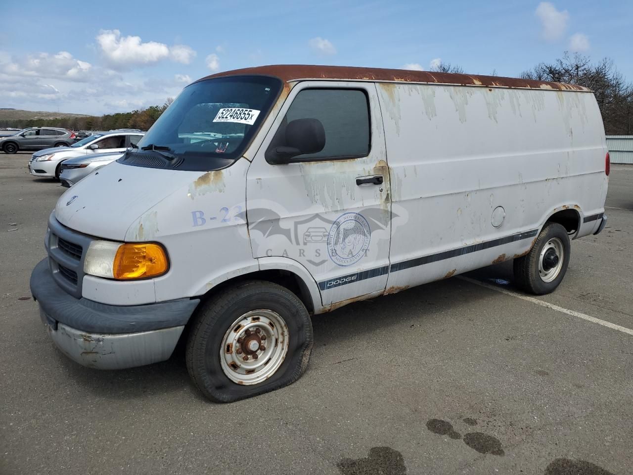 Dodge B-series B2500 5.2L 8 2002