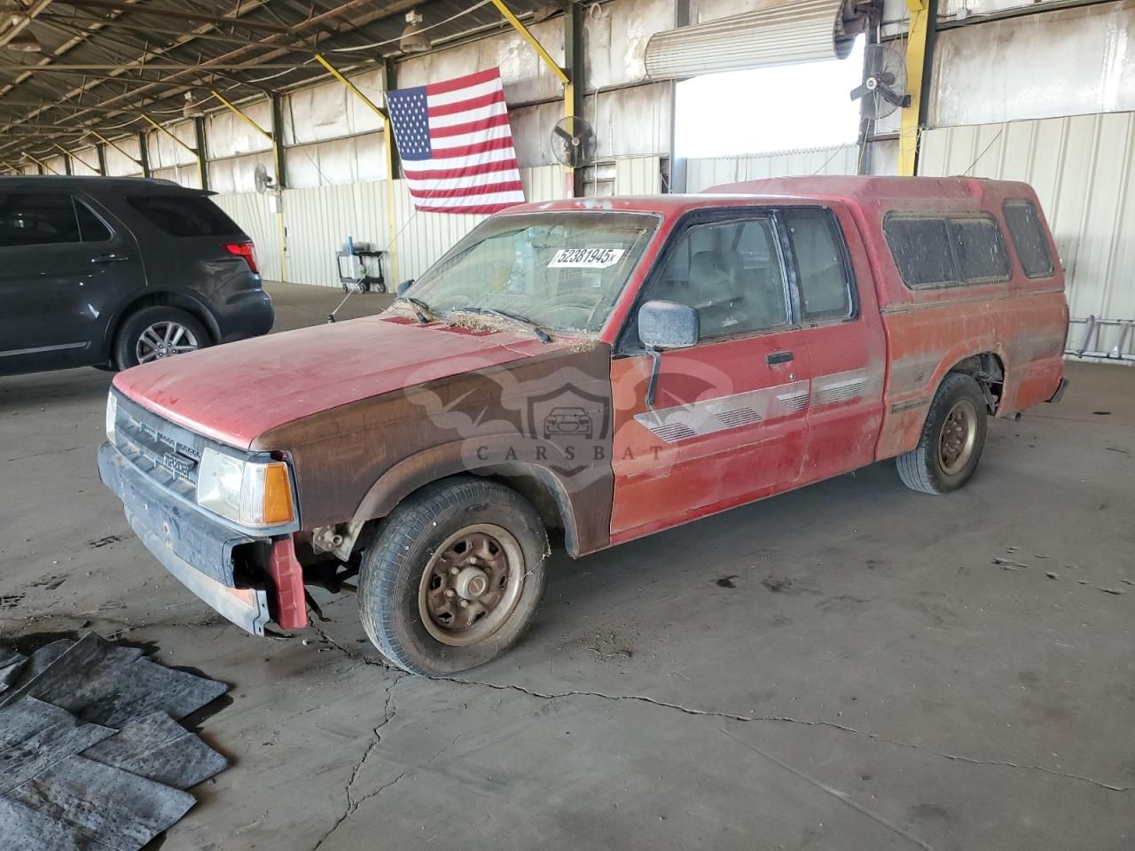 Mazda B-series CAB PLUS 2.6L 4 1990