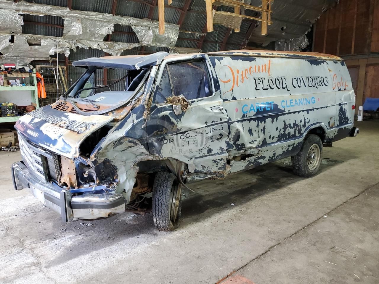 Dodge B-series B350 5.9L 8 1990