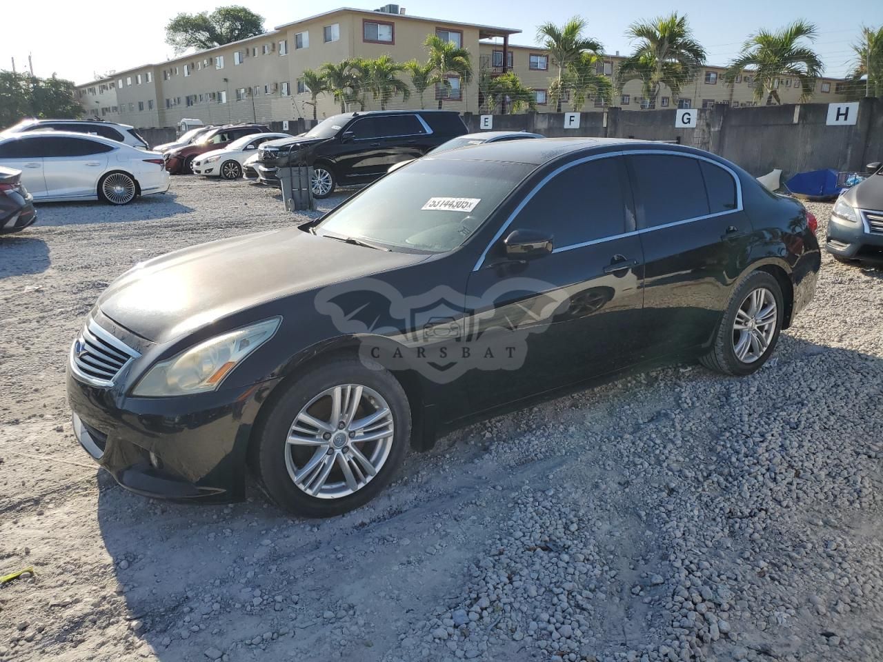 Infiniti G25 BASE 2.5L 6 2012