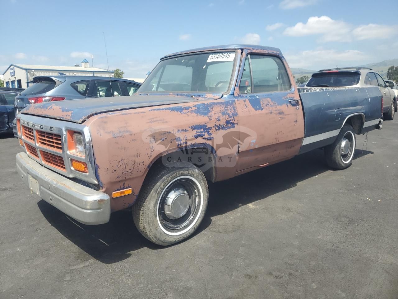 Dodge D-series D150 5.2L 8 1992