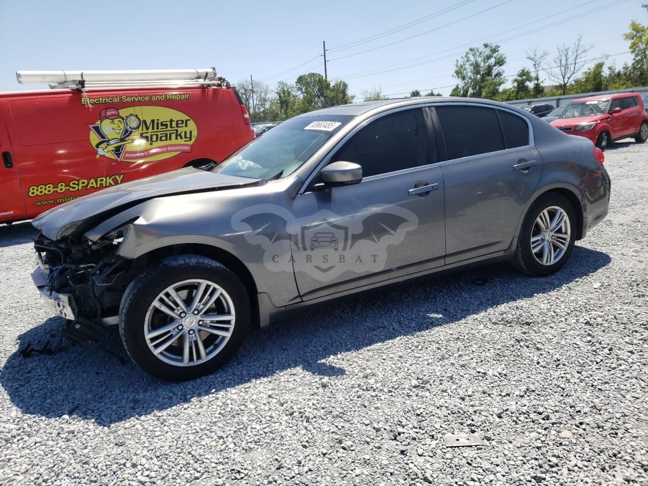 Infiniti G25 BASE 2.5L 6 2012