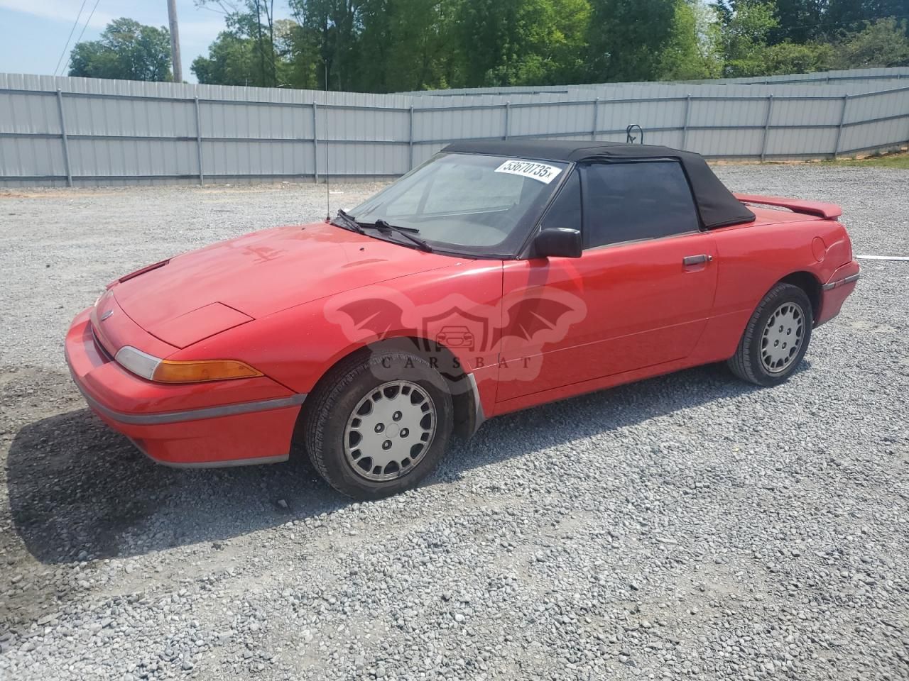 Mercury Capri XR2 1.6L 4 1991