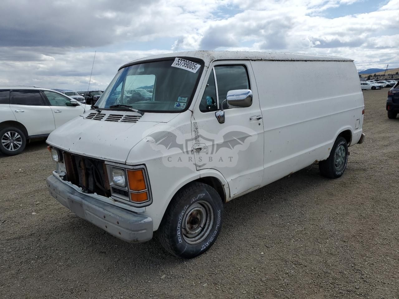 Dodge B-series B250 5.2L 8 1991