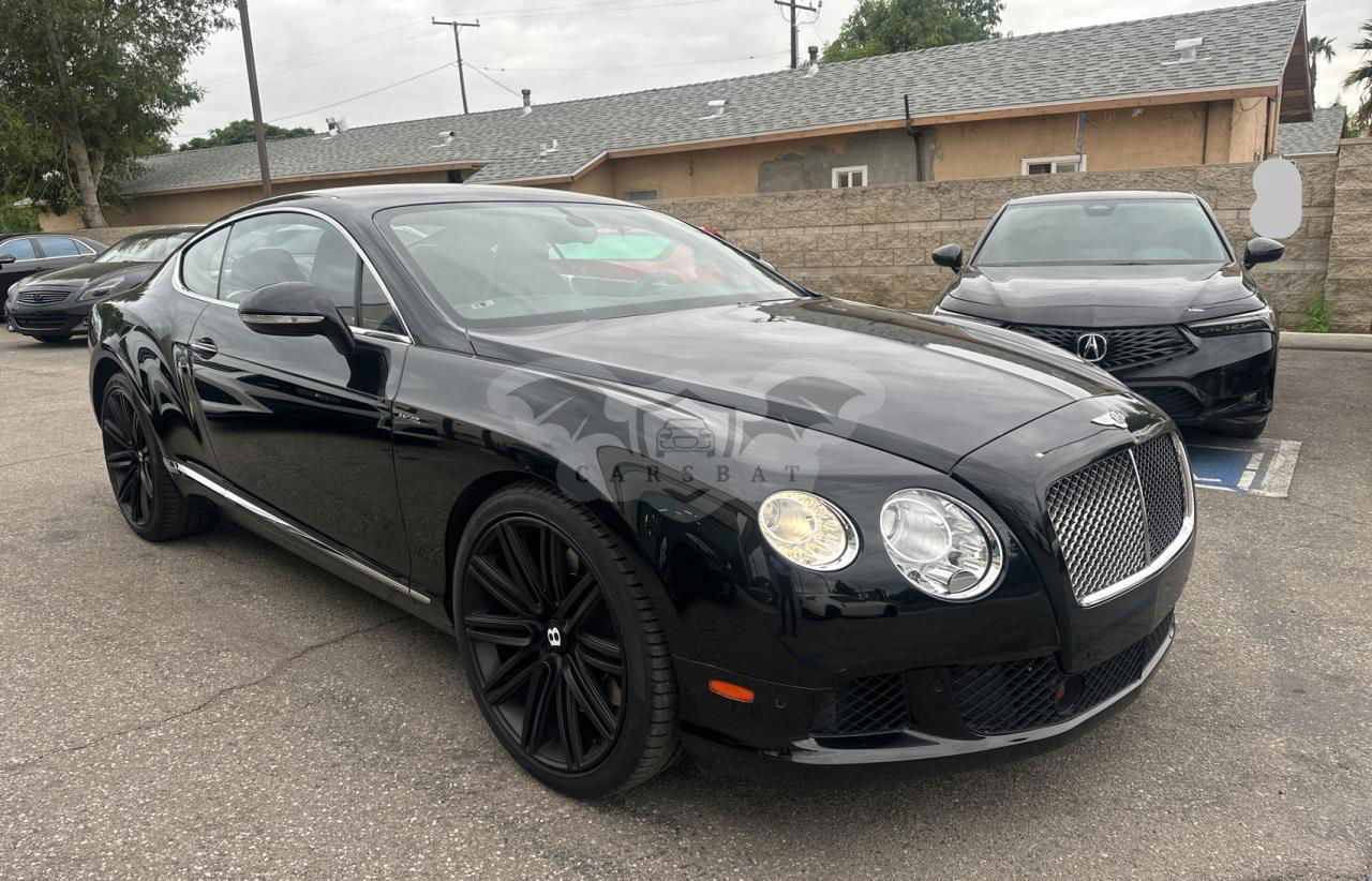Bentley Continental GT SPEED 6.0L 12 2014