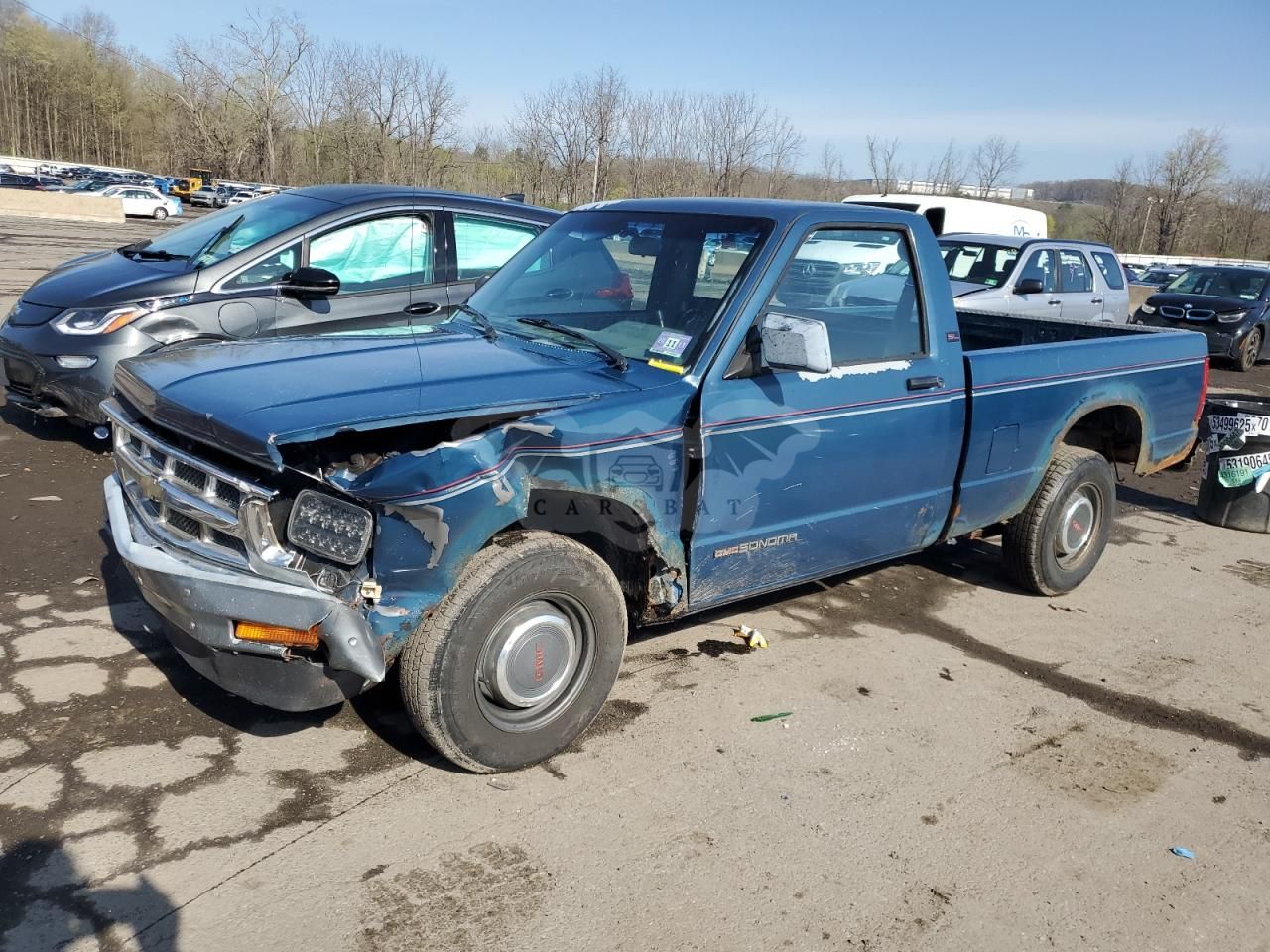 GMC Sonoma 2.5L 4 1991