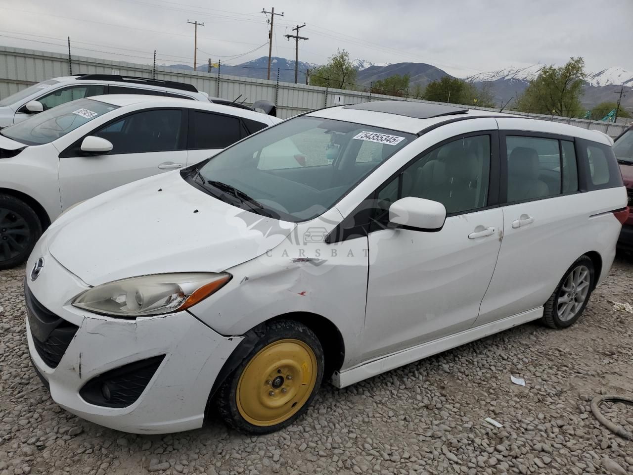 Mazda 5 2.5L 4 2012