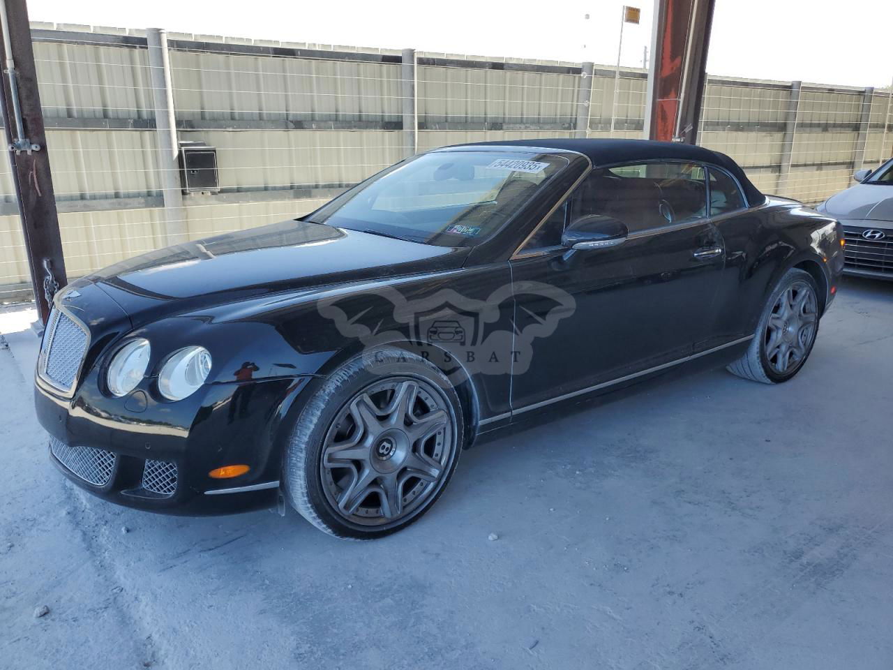 Bentley Continental GTC 6.0L 12 2007