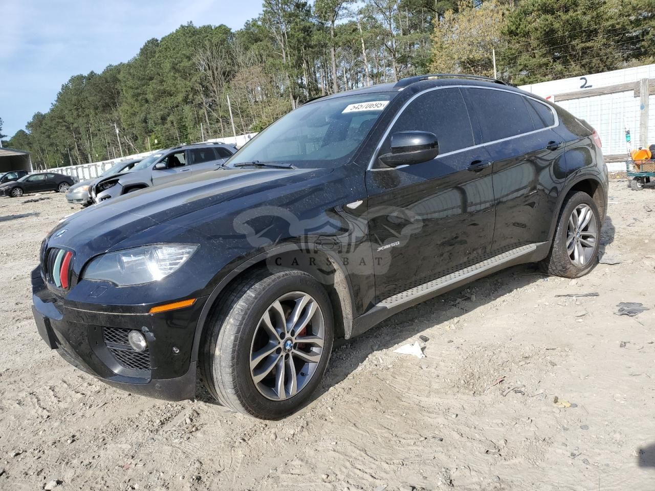 BMW X6 XDRIVE50I 4.4L 8 2013