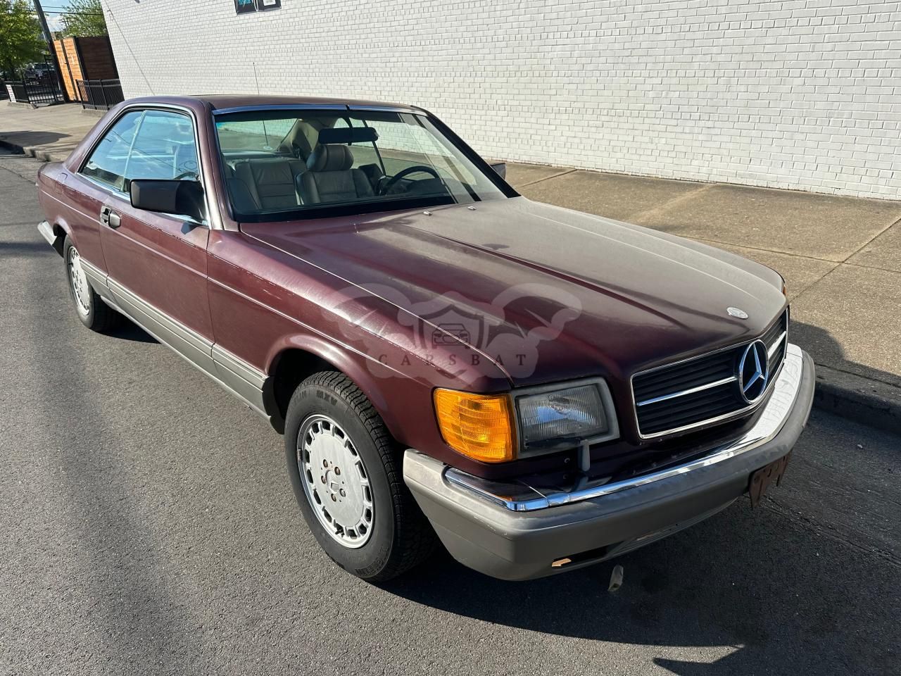 Mercedes-Benz 560 SEC 5.6L 8 1986