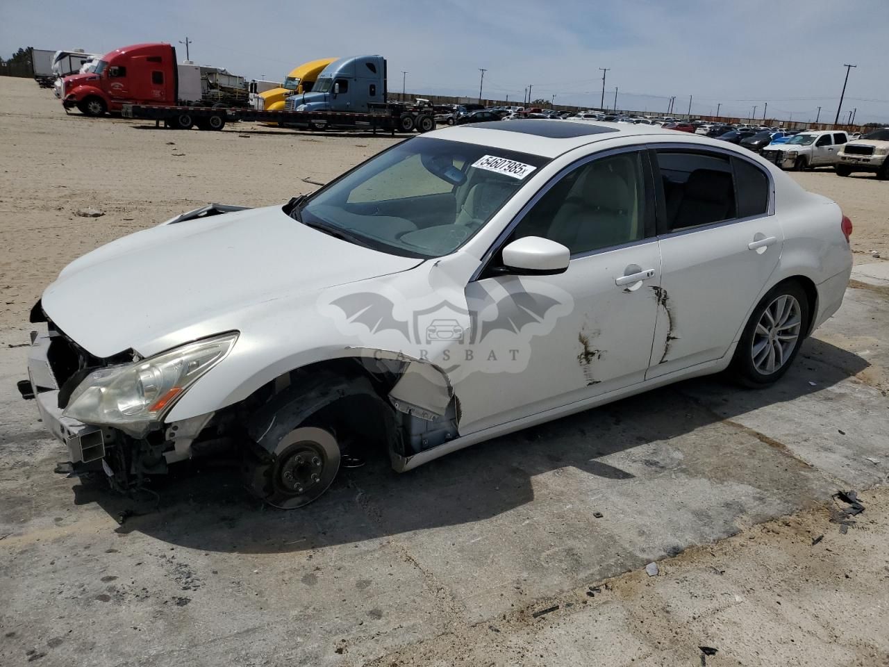 Infiniti G25 BASE 2.5L 6 2012