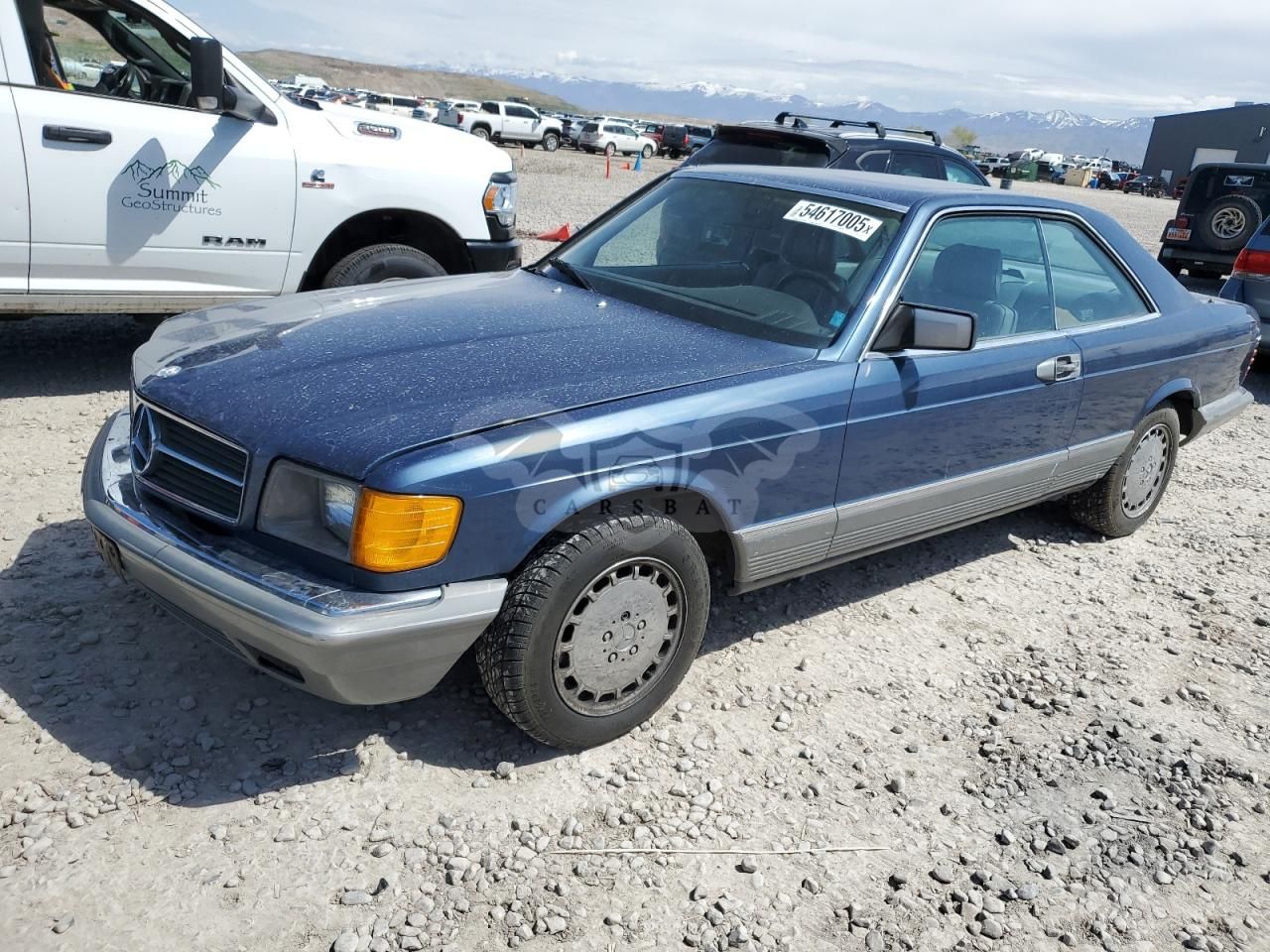 Mercedes-Benz 500 SEC 5.0L 8 1984