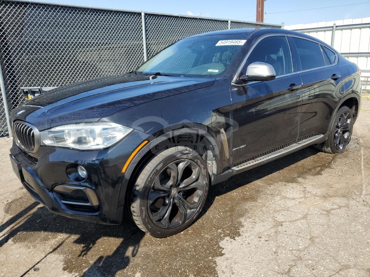 BMW X6 XDRIVE35I 3.0L 6 2015