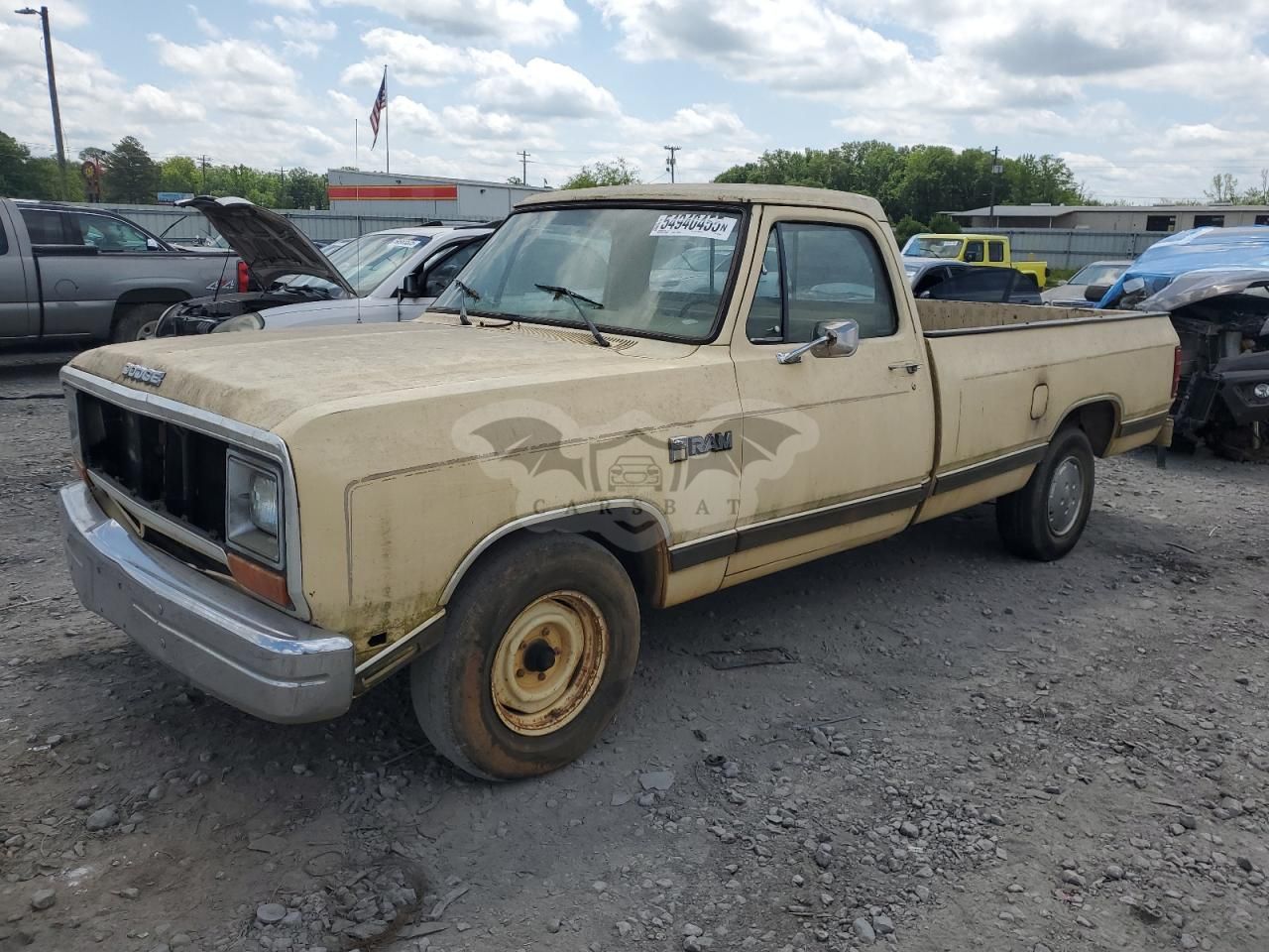 Dodge D-series D100 3.7L 6 1986