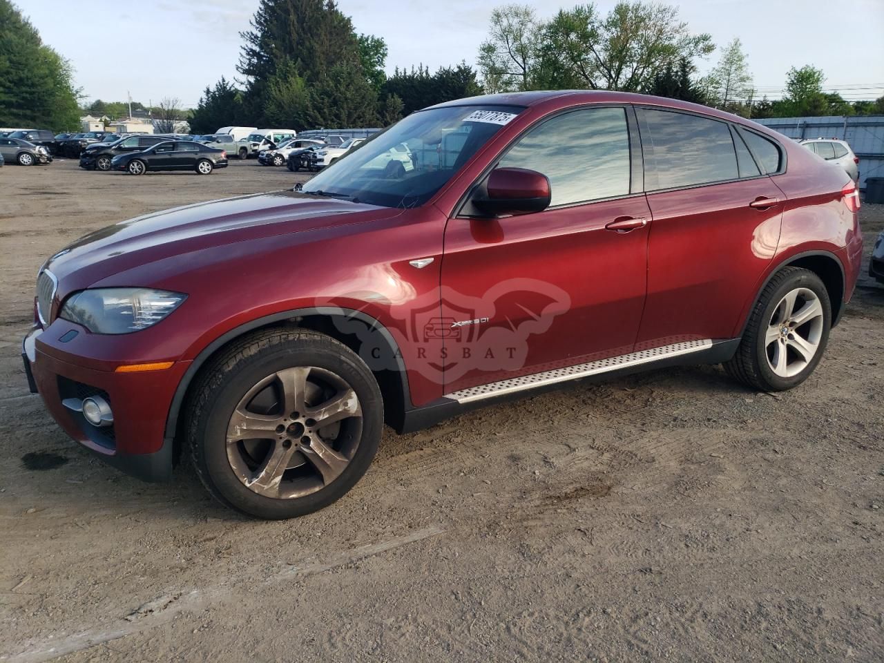 BMW X6 XDRIVE50I 4.4L 8 2012