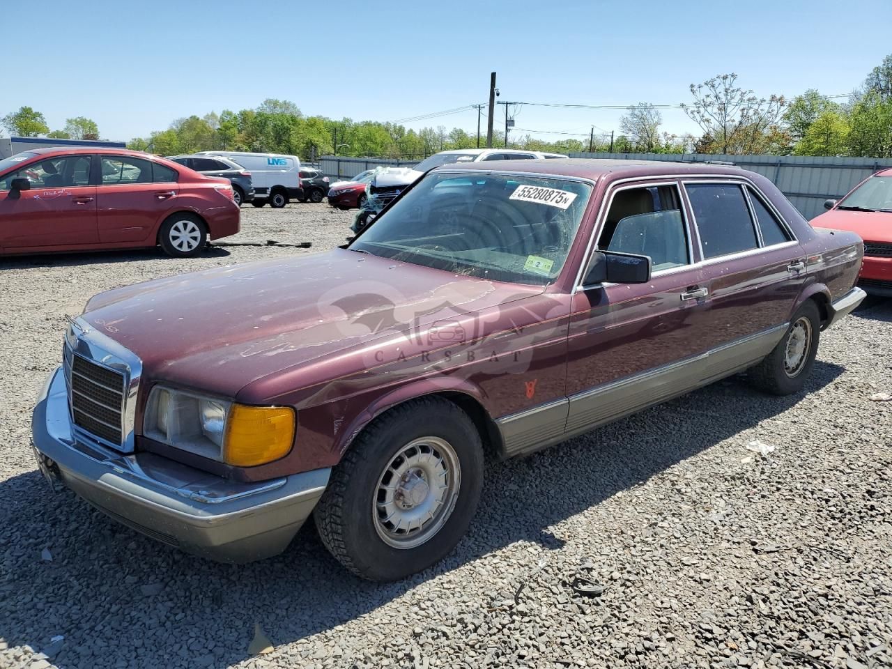 Mercedes-Benz 500 SEL 5.0L 8 1985