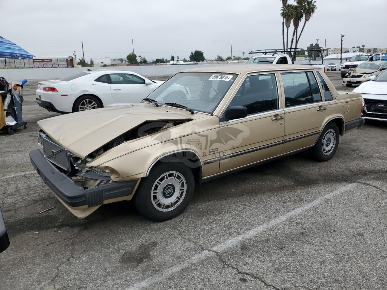 Volvo 740 GLE 2.3L 4 1987