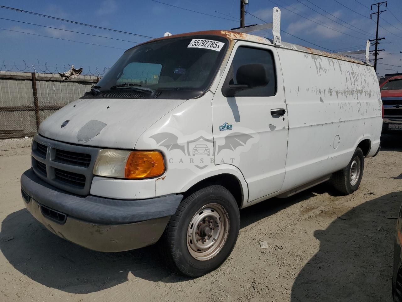 Dodge B-series B2500 5.2L 8 2002
