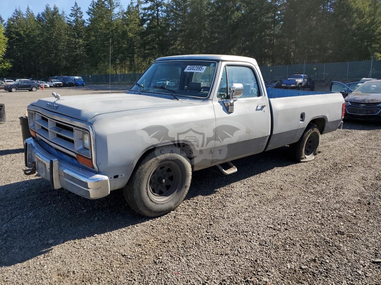 Dodge D-series D200 5.9L 8 1990