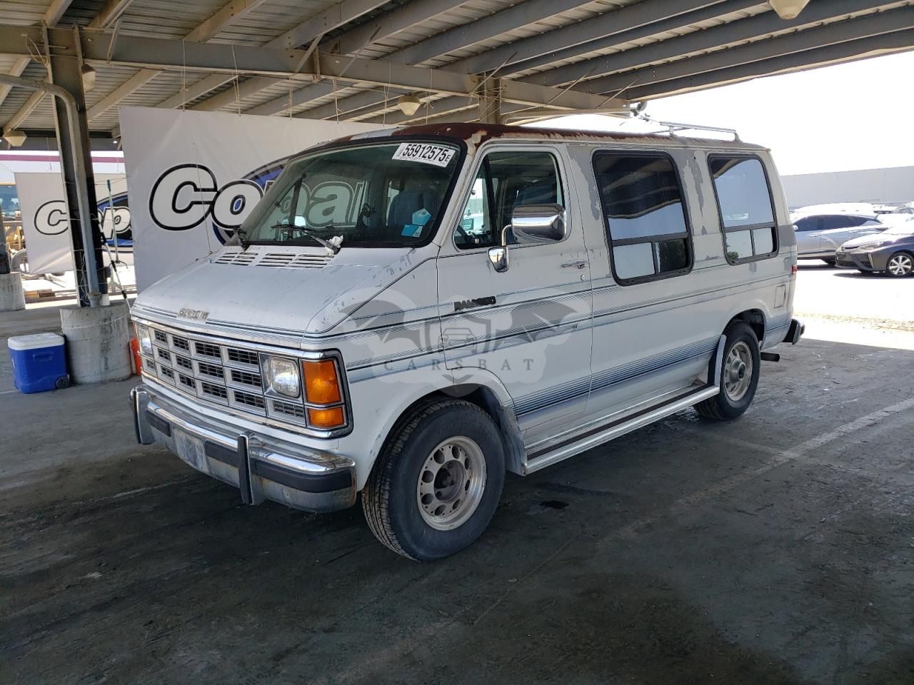 Dodge B-series B250 3.9L 6 1992