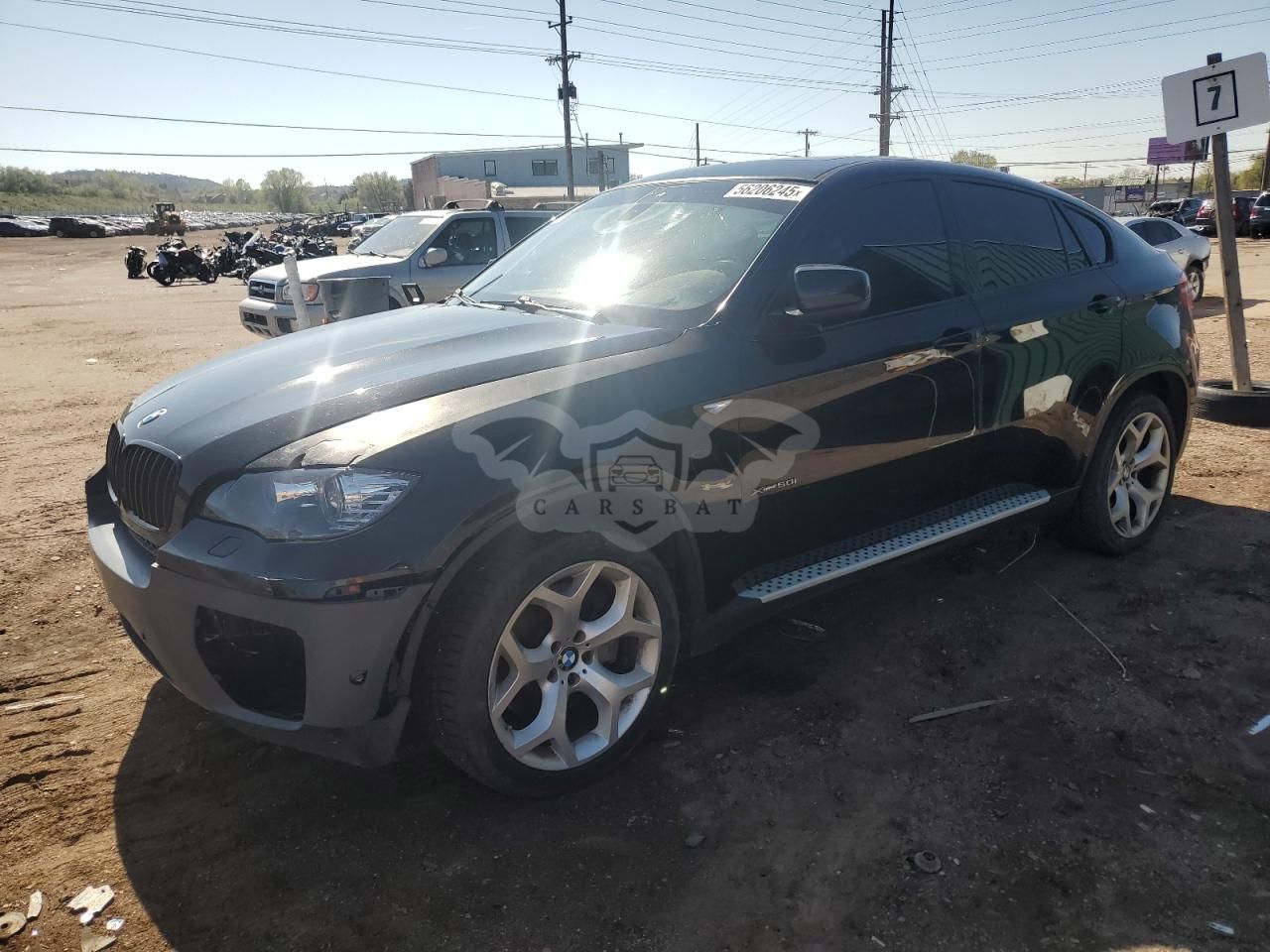 BMW X6 XDRIVE50I 4.4L 8 2013
