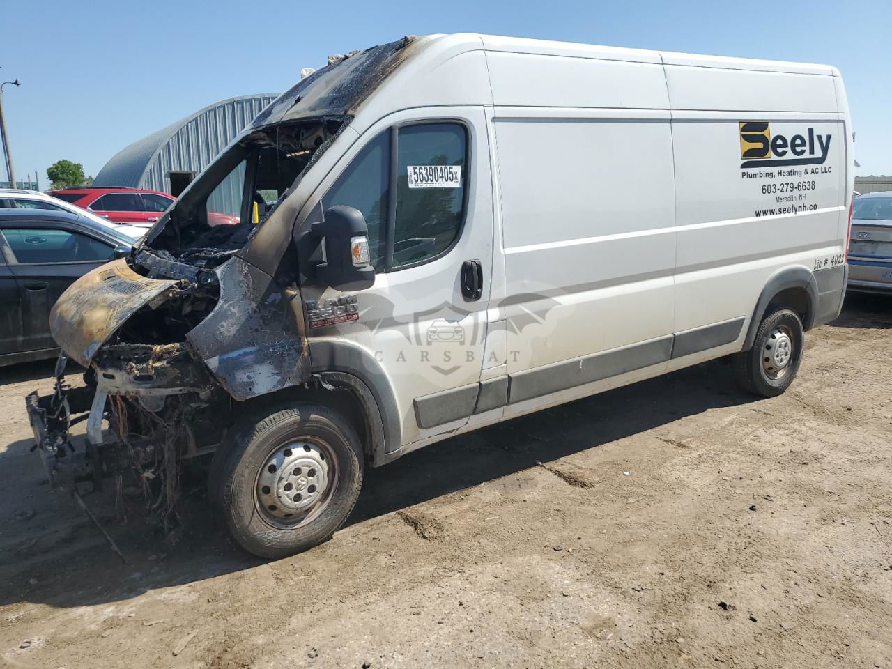 RAM ProMaster 2500 HIGH 3.6L  6 2016