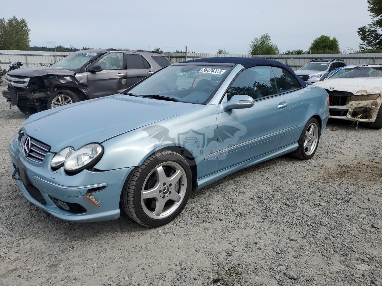 Mercedes-Benz CLK 500 5.0L 8 2004