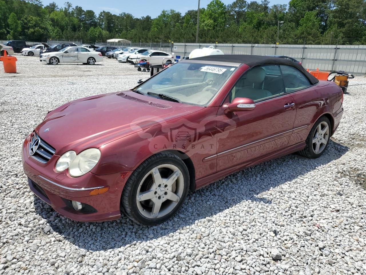 Mercedes-Benz CLK 550 5.5L 8 2007