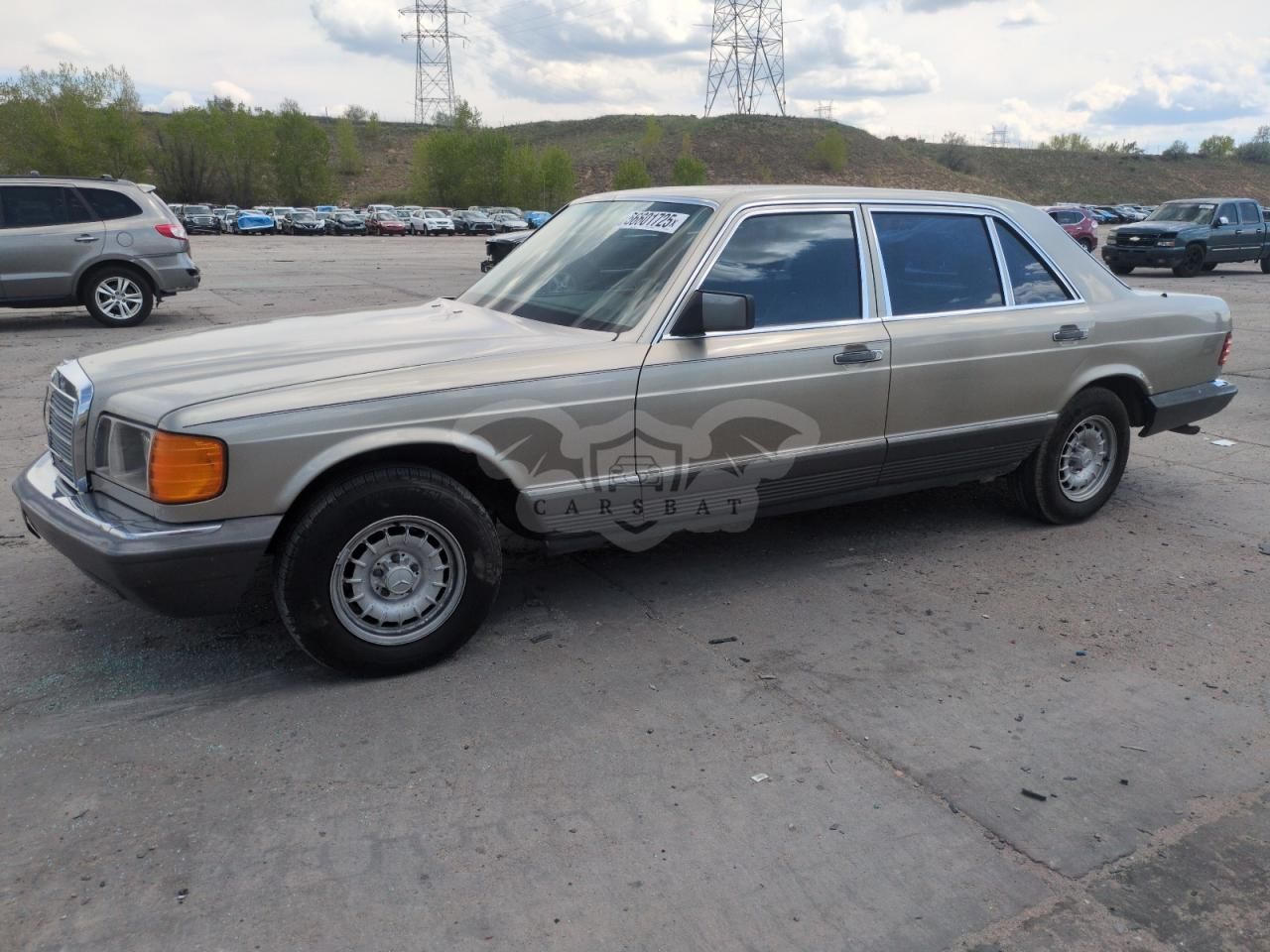 Mercedes-Benz 500 SEL 5.0L 8 1985