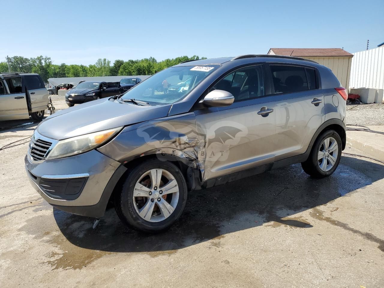 Kia Spectra BASE 2.4L 4 2012