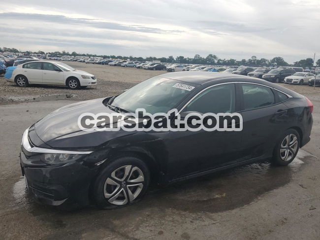 Honda Civic LX 2.0L  4 2018