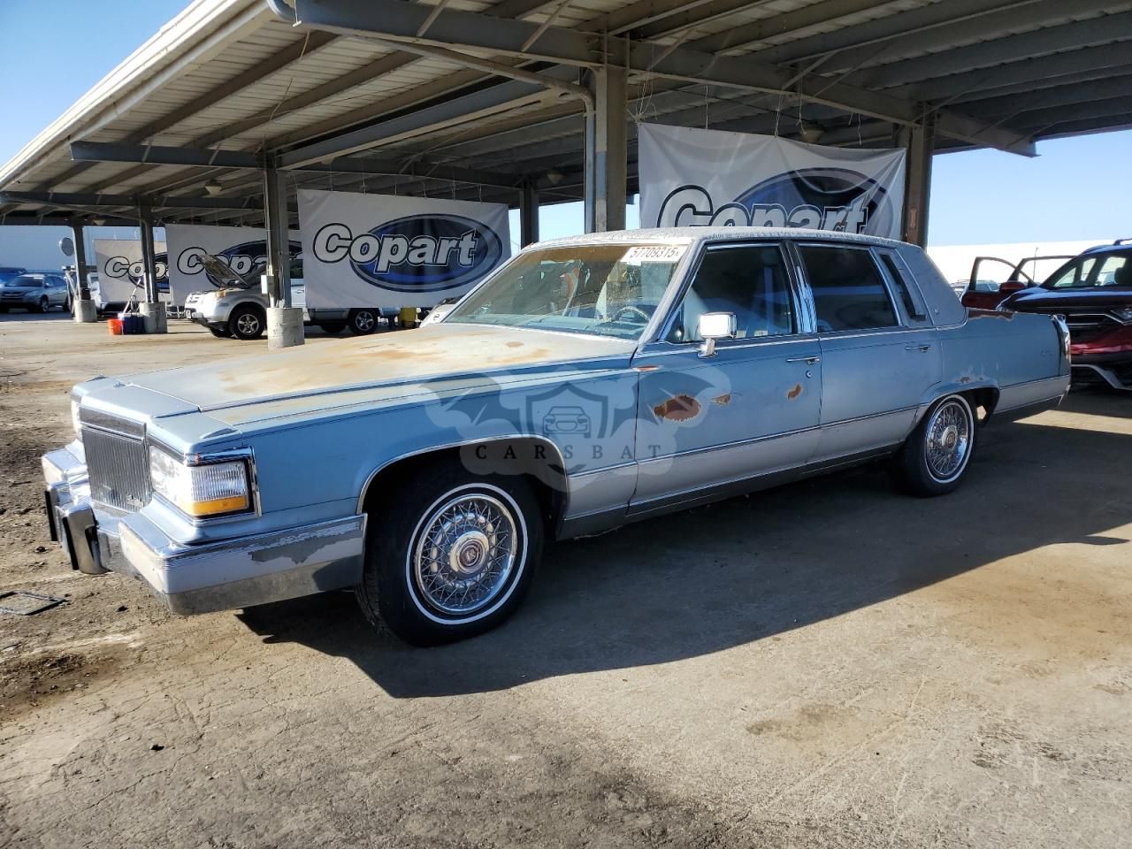 Cadillac Brougham 5.0L 8 1990