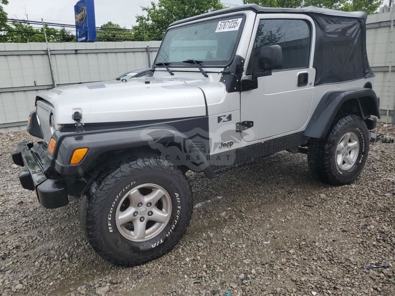 Jeep Wrangler X 4.0L  6 2004