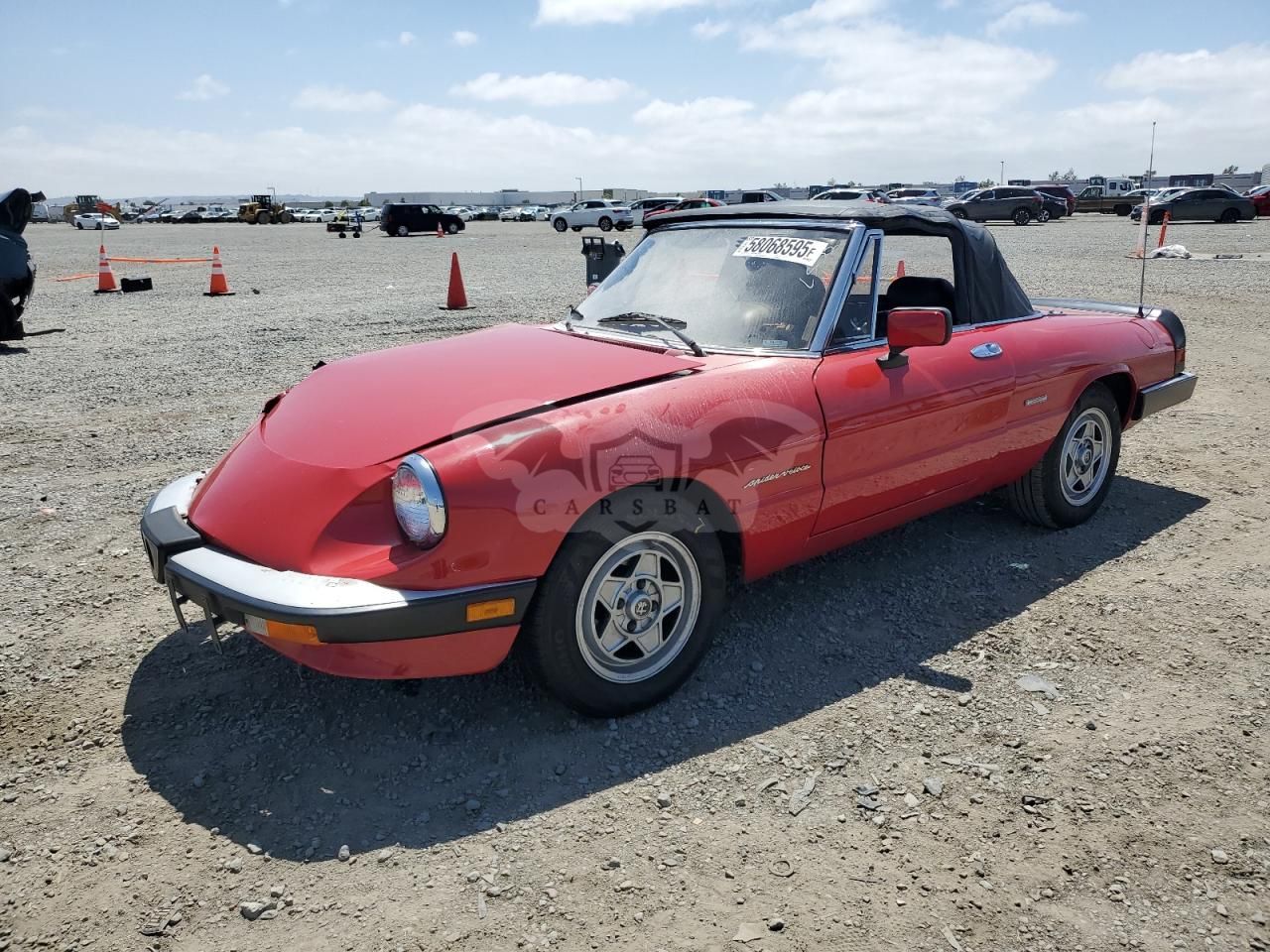 Alfa Romeo Spider VELOCE 2.0L 4 1987
