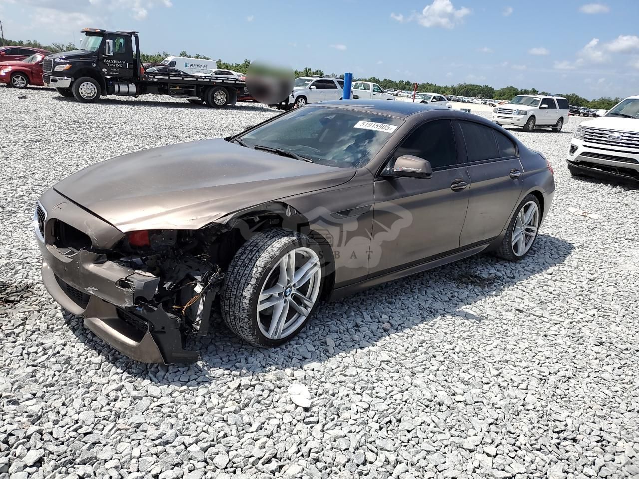 BMW 6 Series XI GRAN COUPE 4.4L 8 2014