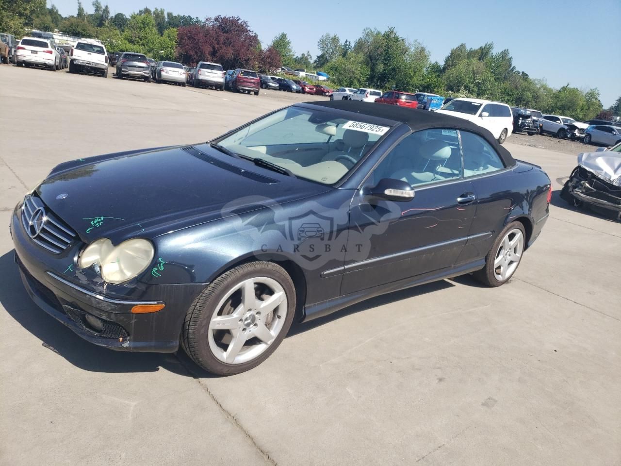 Mercedes-Benz CLK 500 5.0L 8 2005