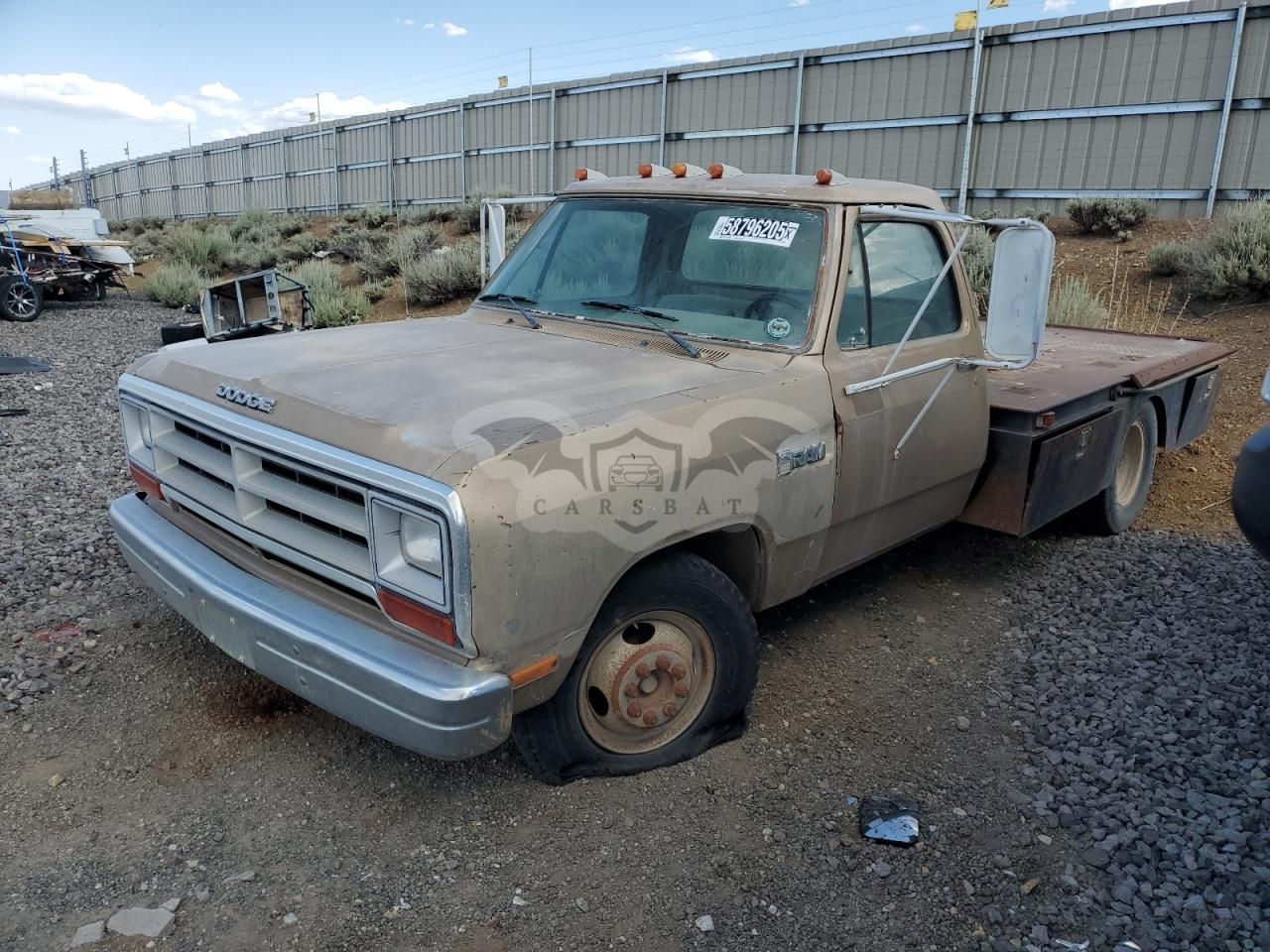 Dodge D-series D300 5.9L 8 1990