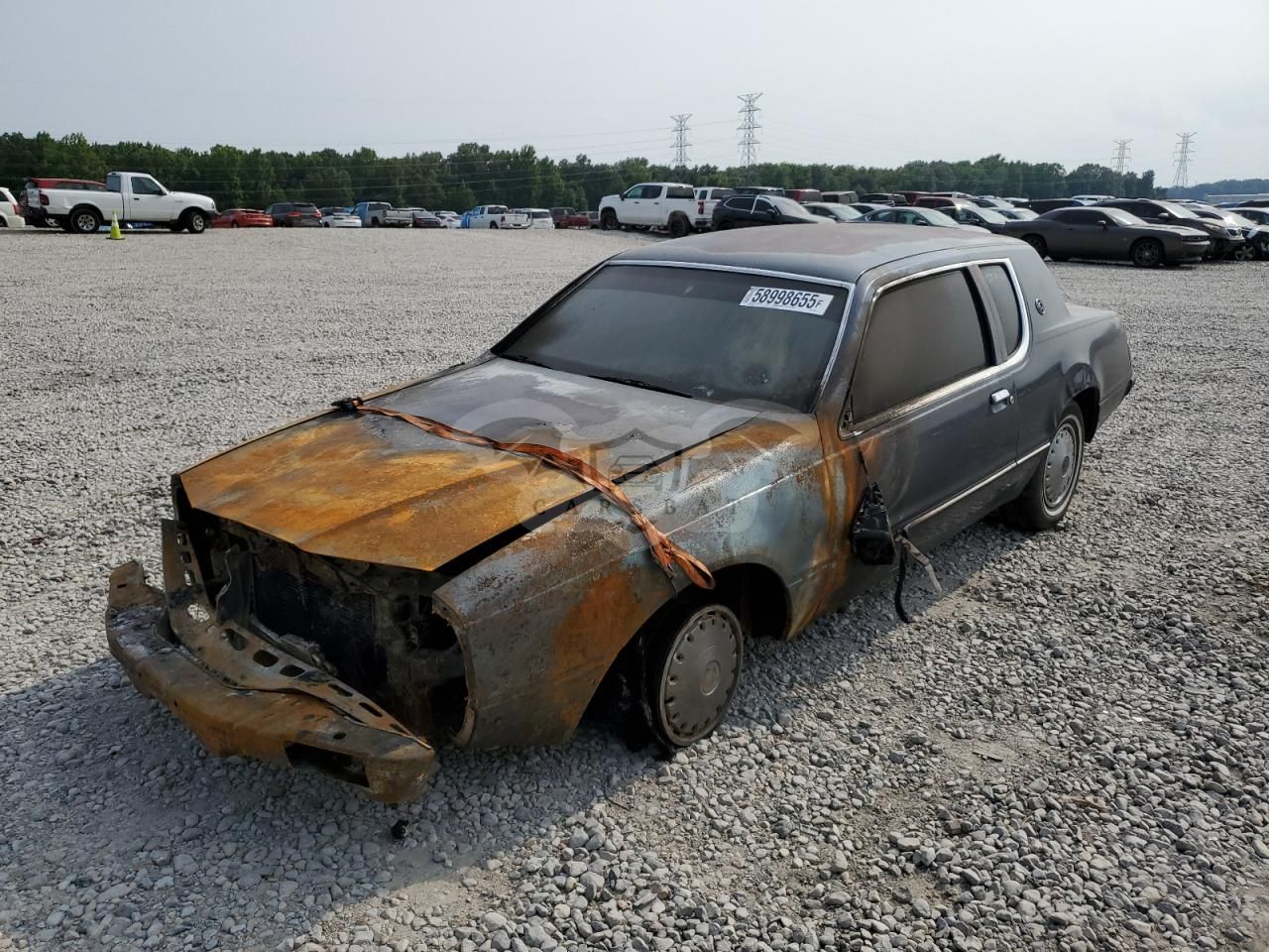 Mercury Cougar 3.8L 6 1986