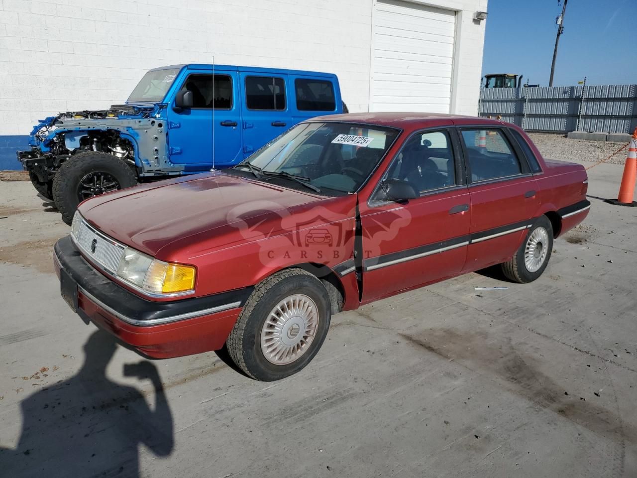 Mercury Topaz GS 2.3L 4 1991