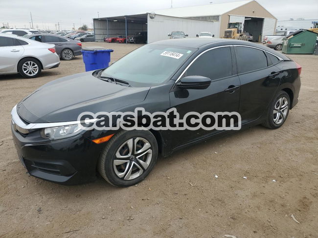 Honda Civic LX 2.0L  4 2018